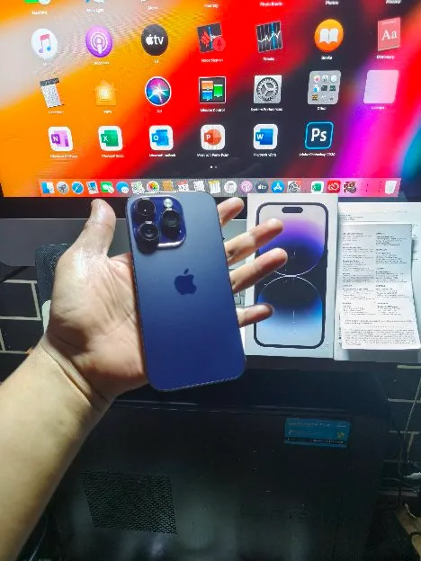 iPhone 14 Pro 128Gb iBox Mulus Normal Fullset Original Bisa TT