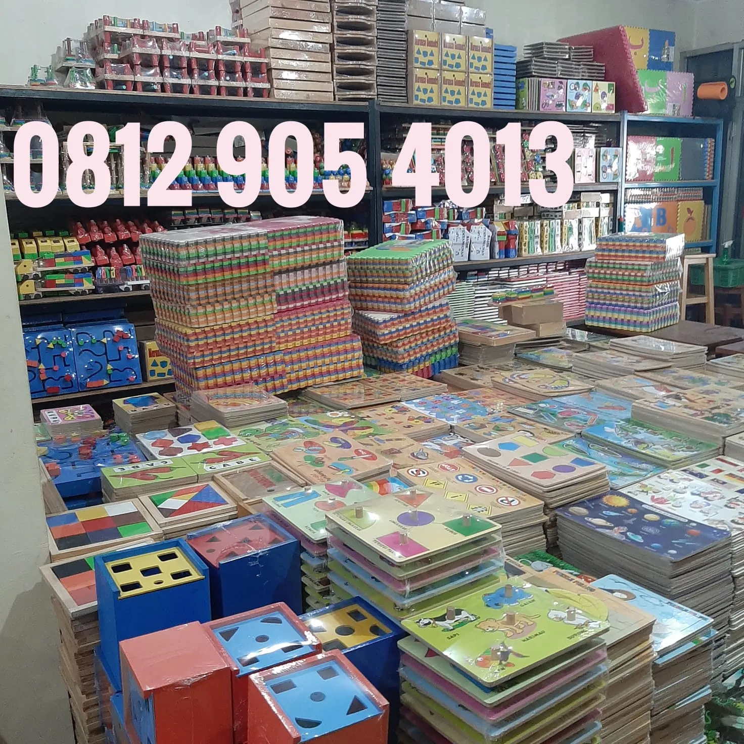 grosir mainan alat peraga edukasi anak tk paud dak lampung selatan
