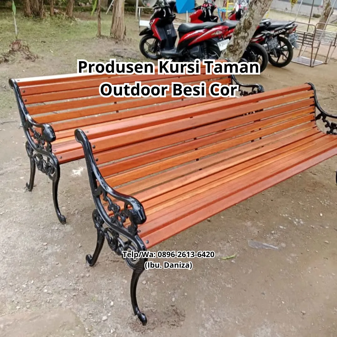Kursi Taman Outdoor Besi Cor Mendoyo Kab. Jembrana Bali