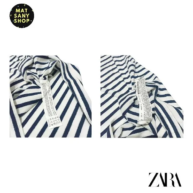 Kaos Tshirt Stripe Salur Garis Essentials Zara Bengal Line