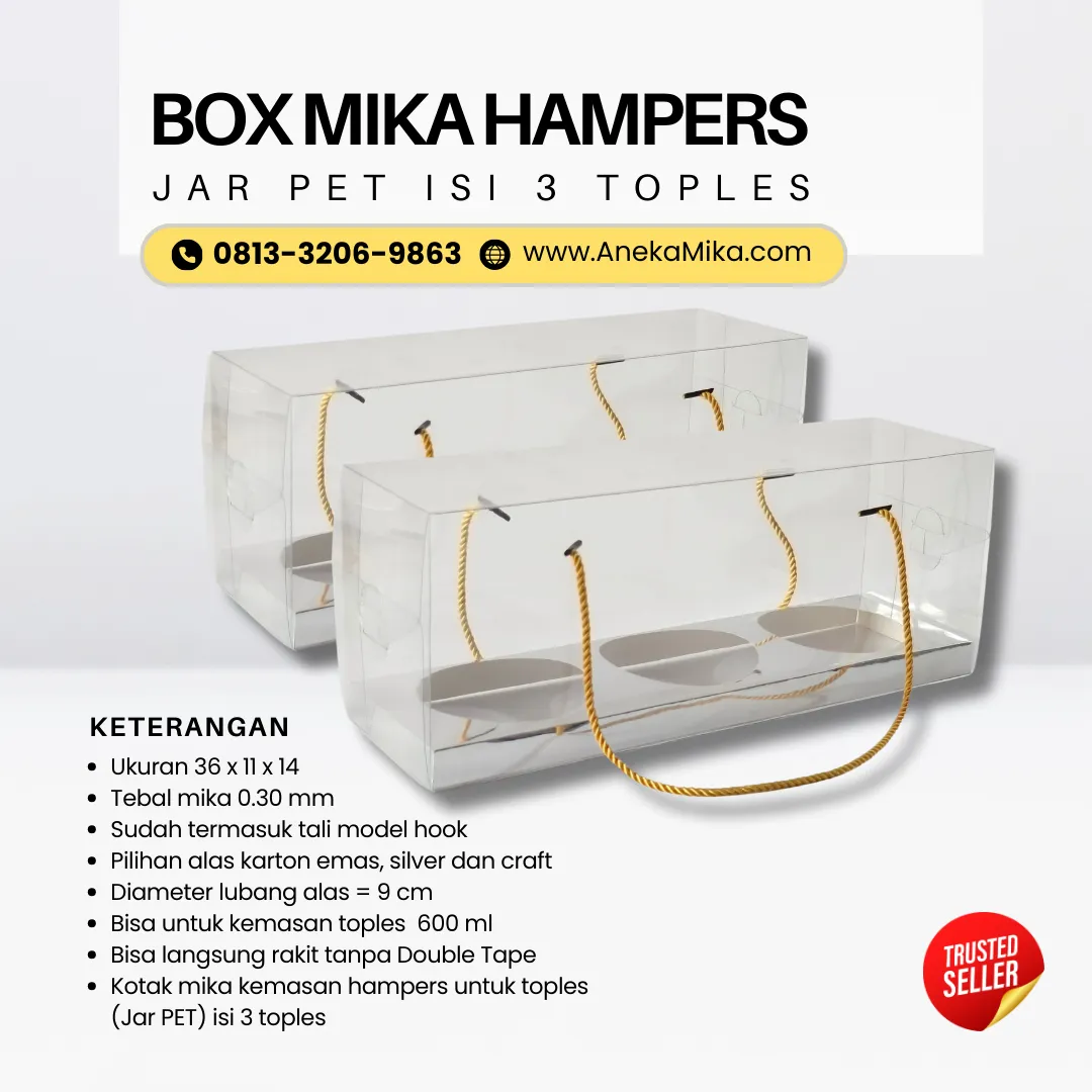 Grosir Box Mika Dessert Surabaya
