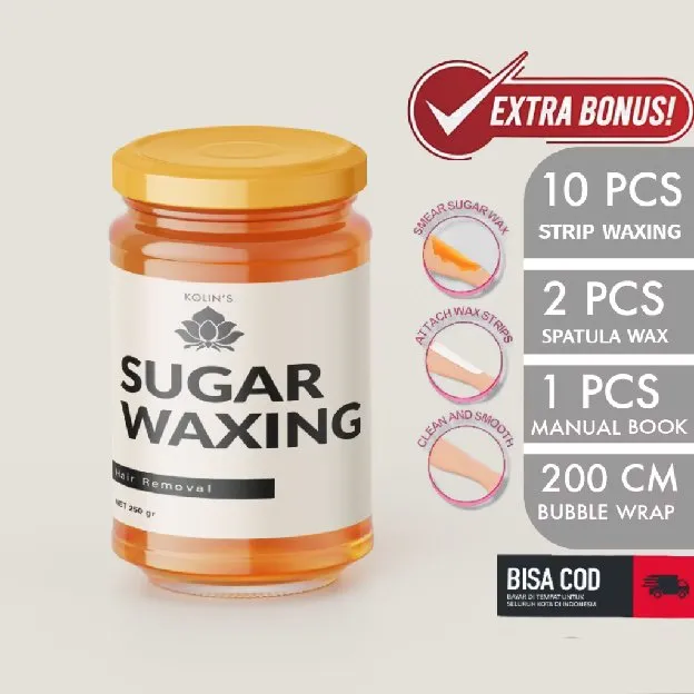 SUGAR WAX - WAXING - COLD WAX - PENCABUT BULU - KETIAK - WAX PERONTOK BULU KOLINS
