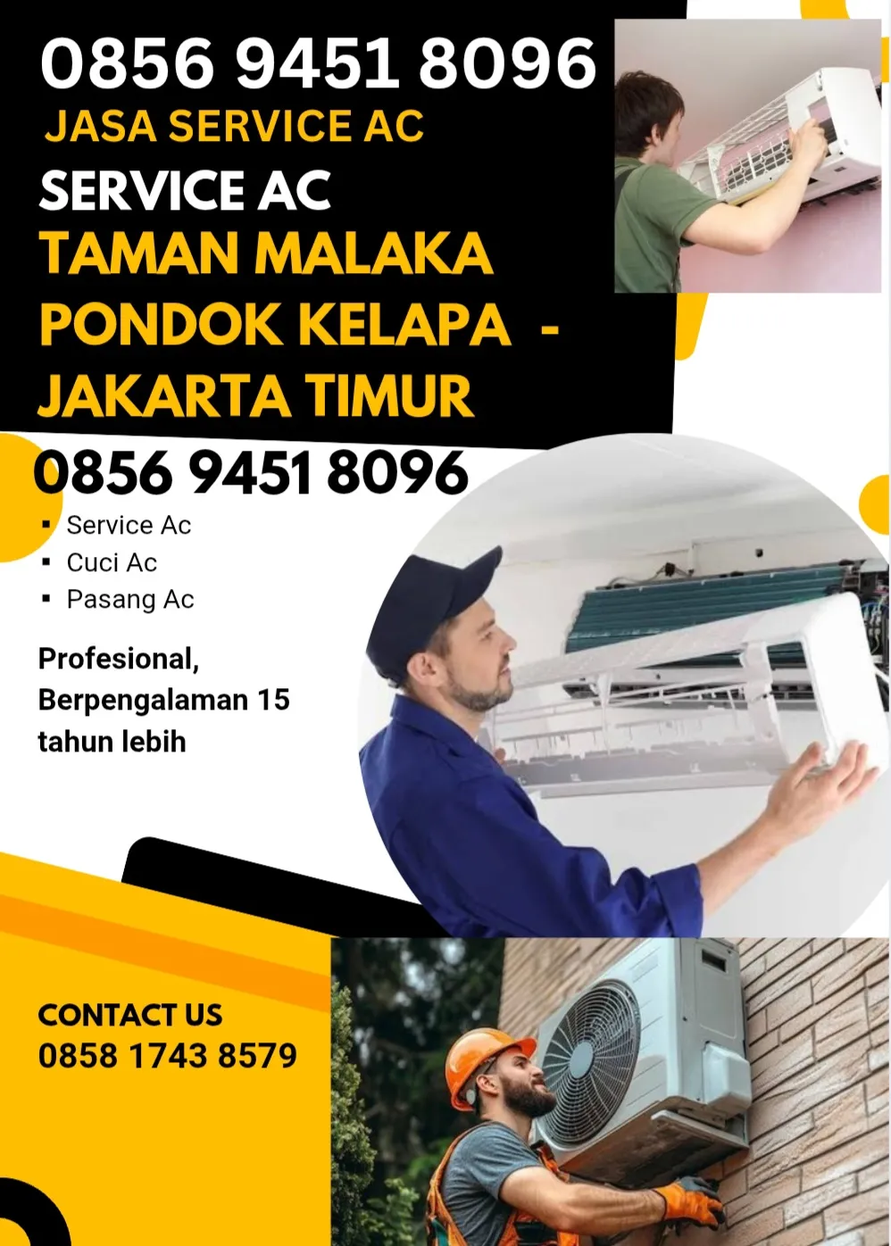 Service Ac Taman Malaka Pondok Kelapa Jakarta Timur