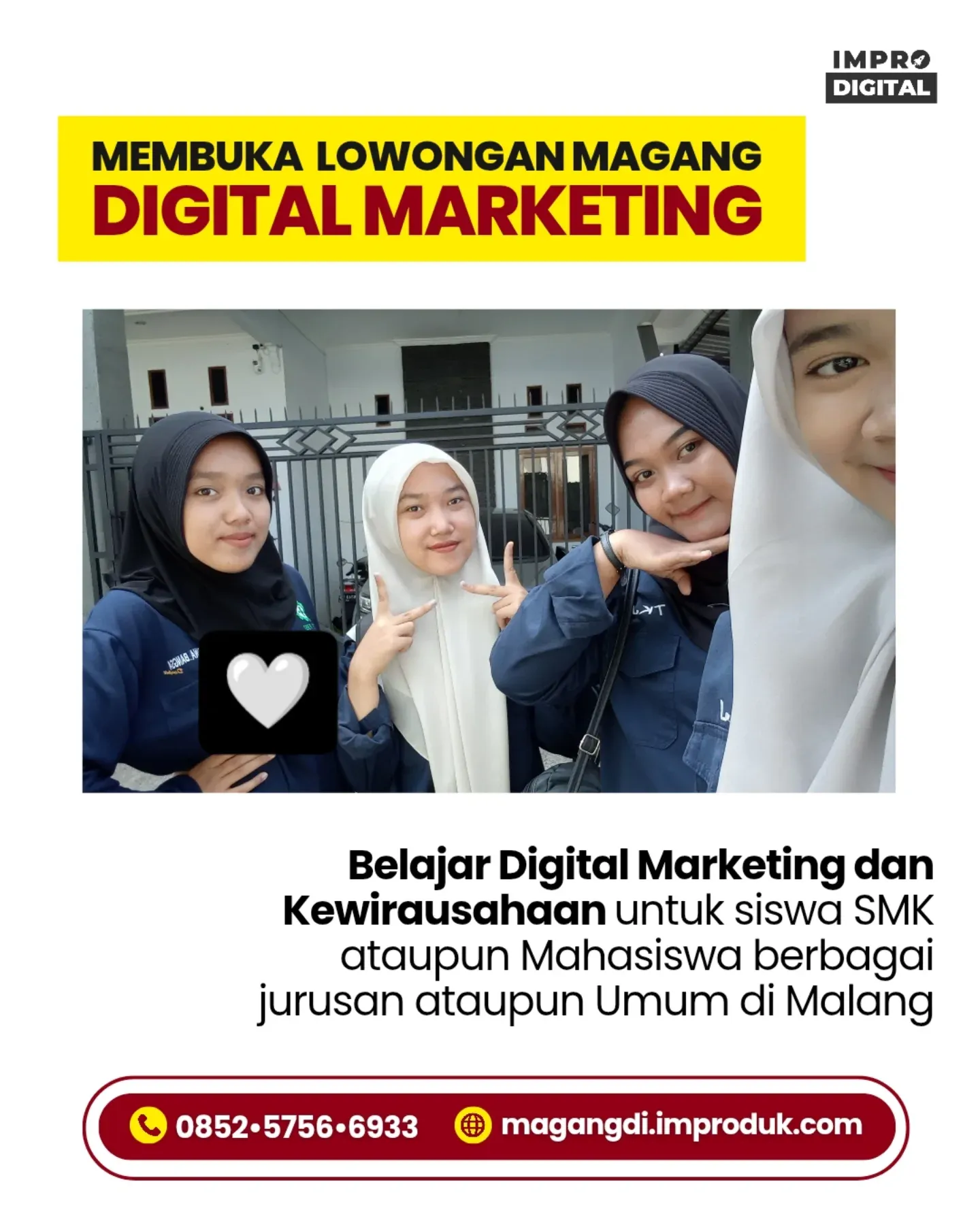 Tempat PKL Bisnis Digital di Blimbing