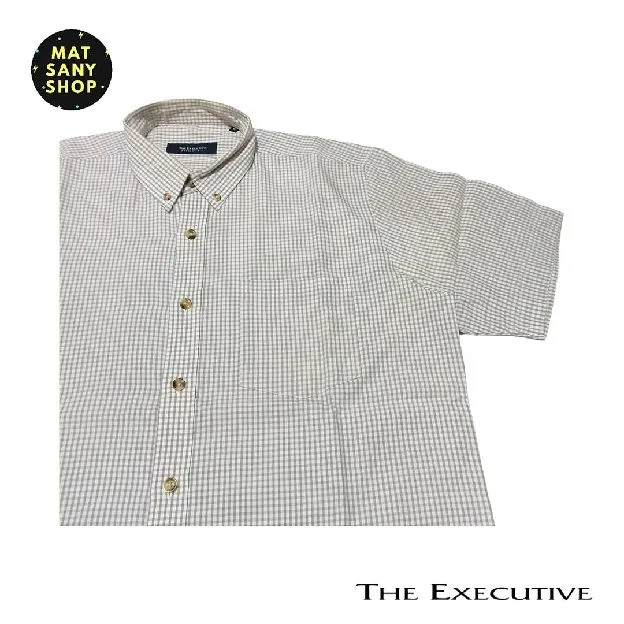 Kemeja Lengan Pendek The Executive Origin Formal Kasual