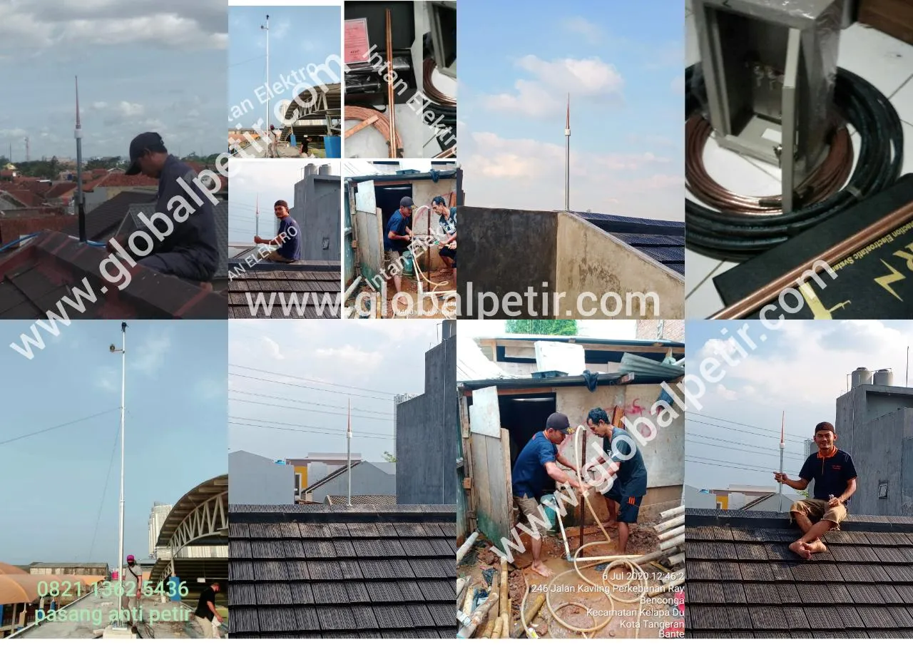 Arde Grounding Petir Jasa Pasang Penangkal Petir Pondok Aren