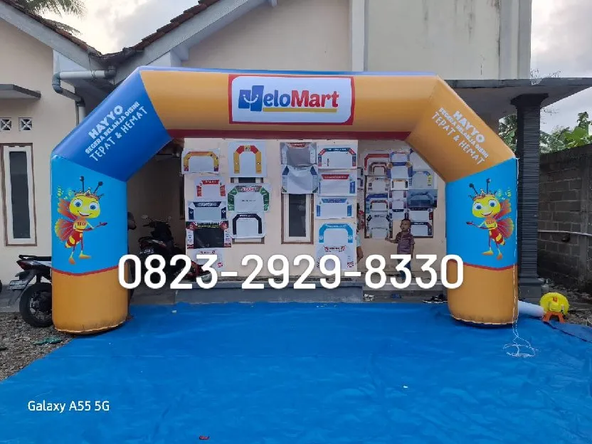 Balon Gate Solo Surakarta - Gate Promosi Acara Jalan Sehat & Kampus