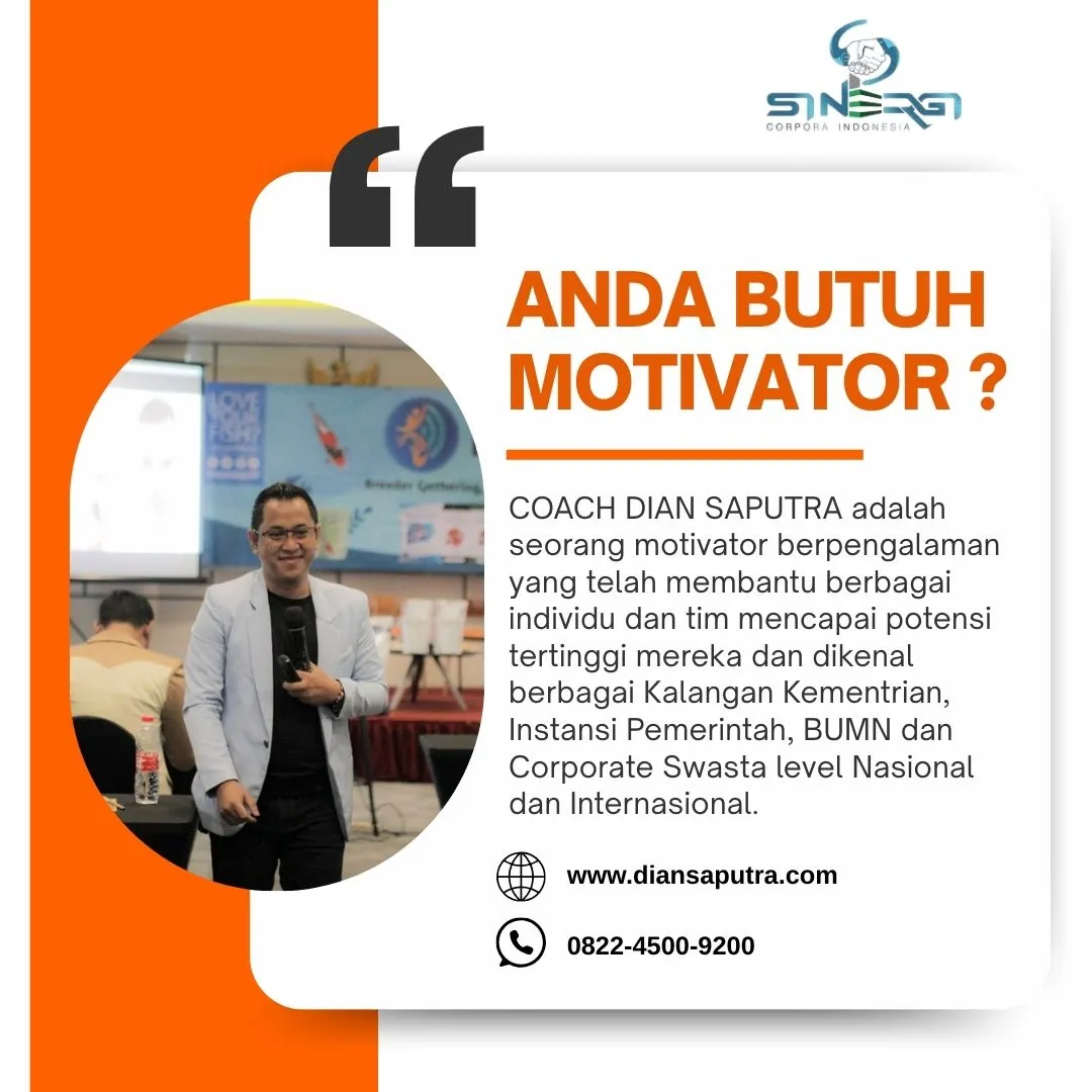 Jasa training sales sragen, Terpercaya & Solutif, Dian Saputra