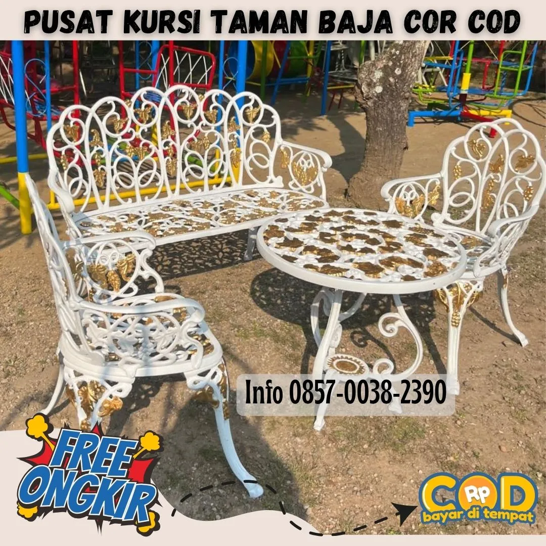 Pusat Bangku Taman Cor Beton Furniture Besi Minimalis Kec Silo Jember