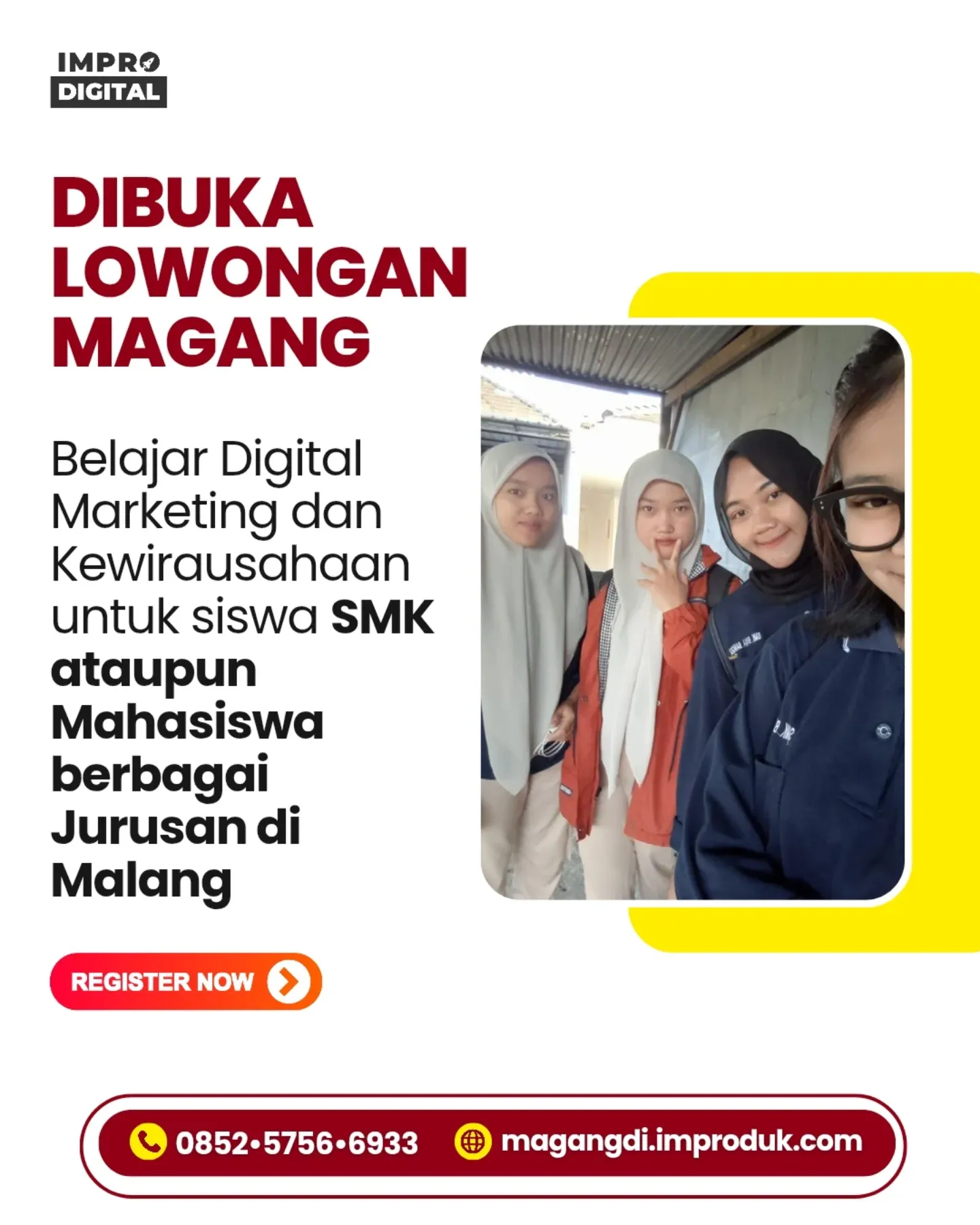 Tempat PKL Bisnis Digital di Lowokwaru