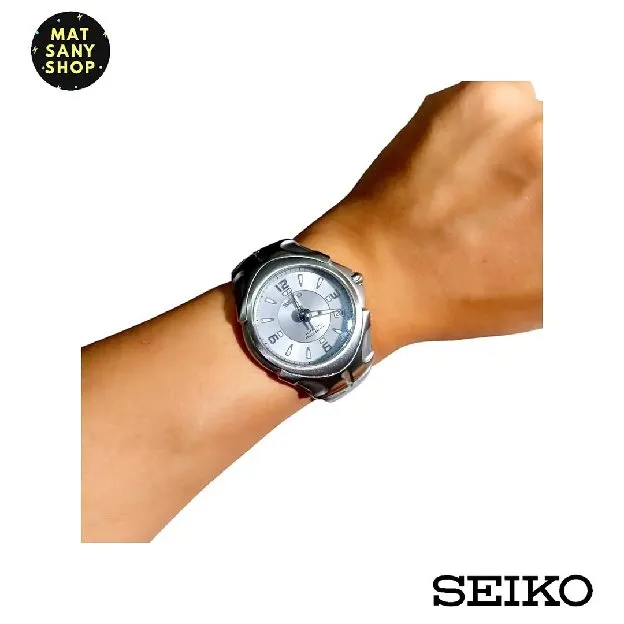 Jam Tangan Seiko Kinetic Auto Relay SMA011 Stainless Steel Vintage