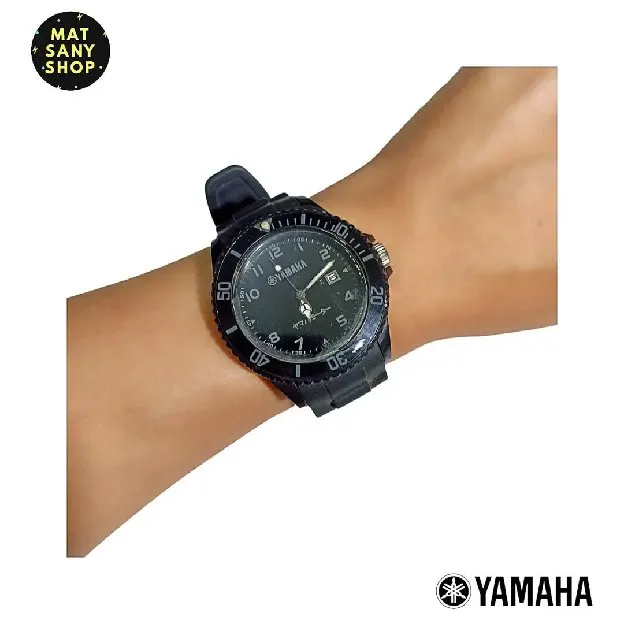 Jam Tangan Analog Vintage Official Merchandise Yamaha Jadul Lawas