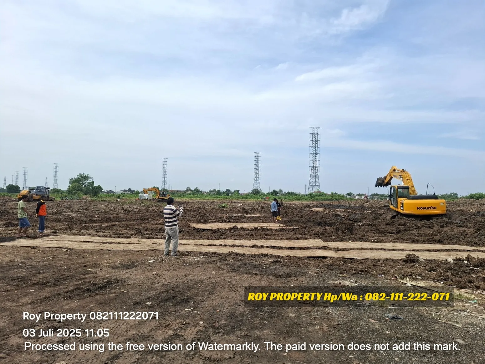 Dijual Tanah di Marunda 14 Ha Open Yard Cocok Buat Gudang dan Depo - SIAP BANGUN