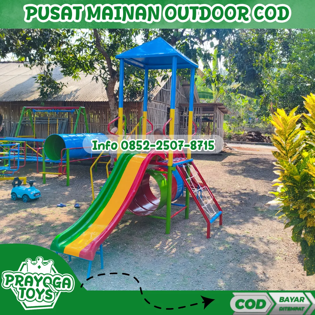 Gambar ayunan besi Sederhana Dan mainan playground Kec Indramayu Indramayu
