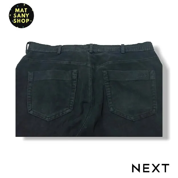 Celana Panjang Formal Kasual Polos Next Hitam Vintage Kerja
