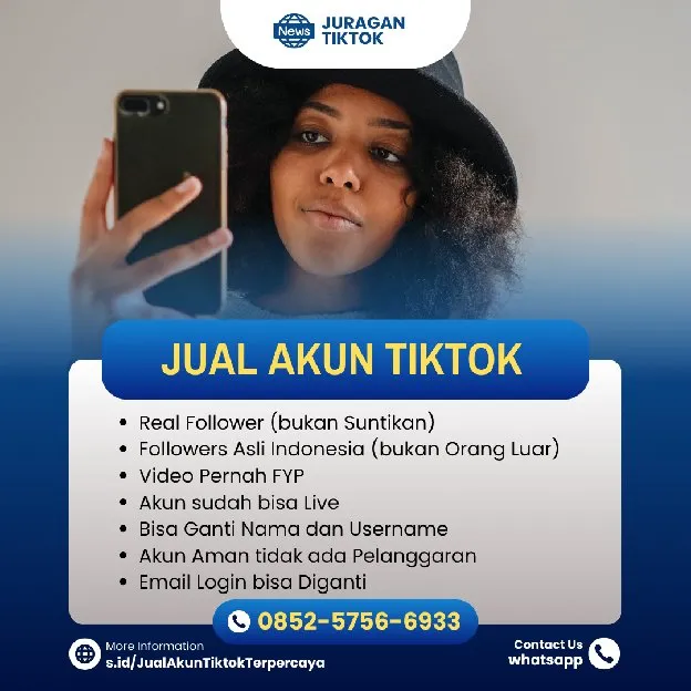 Jual Akun Tiktok Untuk Jualan Online