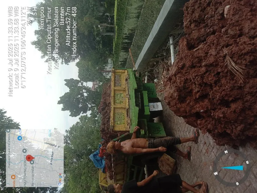 jasa angkut buang  buang puing dan sampah proyek