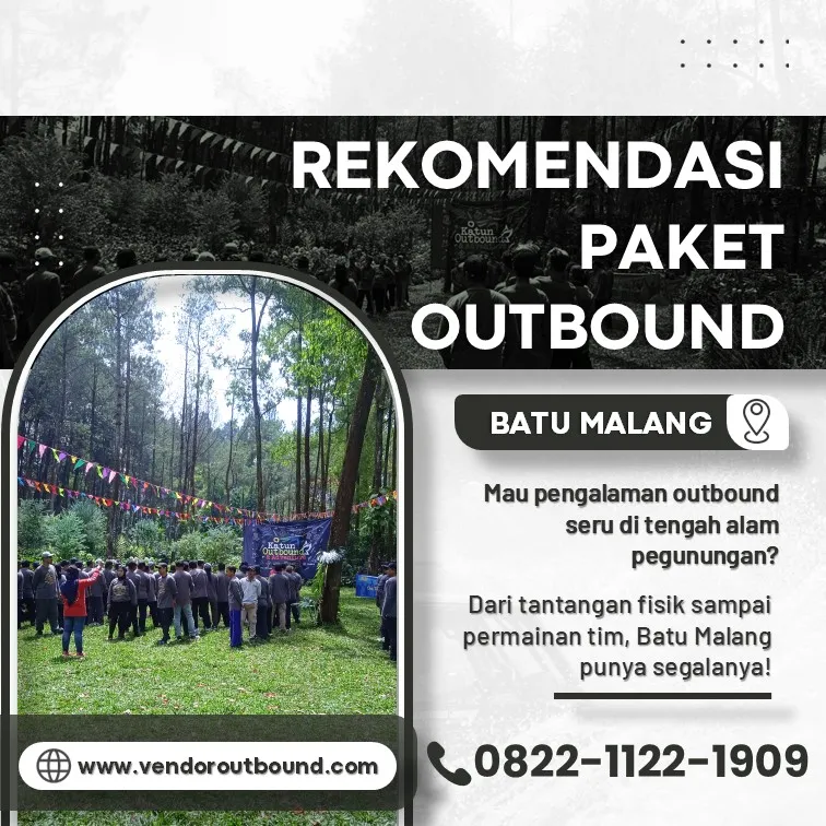 Outbound Training Profesional Bersama Gemilang Katun Outbound di Alam Terbuka Batu Malang