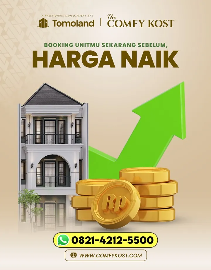 Investasi Properti Jual Rumah Kos Cocok Buat Penghasilan Pasif
