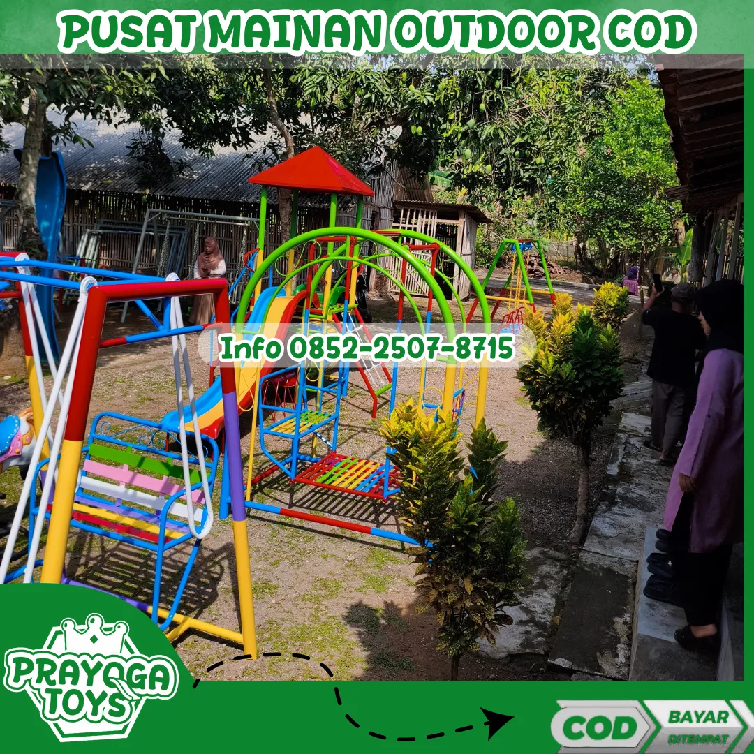 Desain Ayunan Rantai Dan Mainan Panjat Tali Kec Tanggulangin Sidoarjo