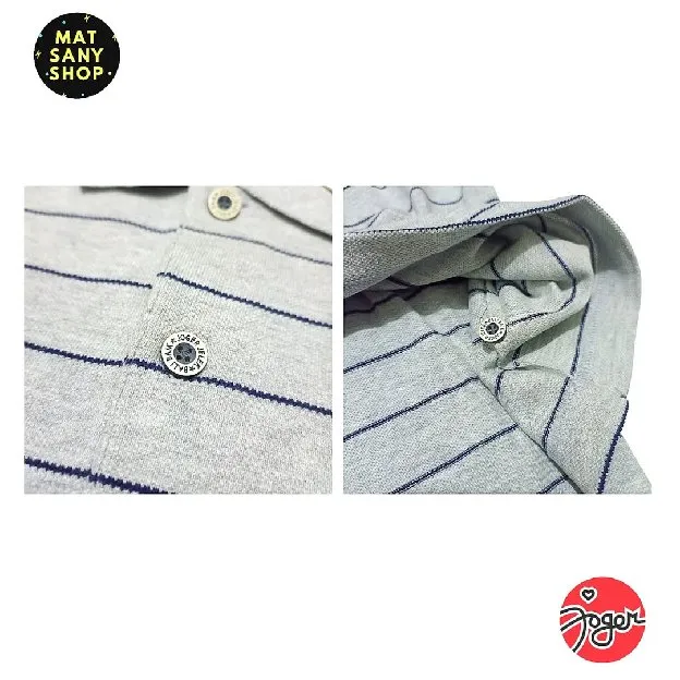 Kemeja Polo Shirt Lengan Pendek Joger Bali Vintage Kasual