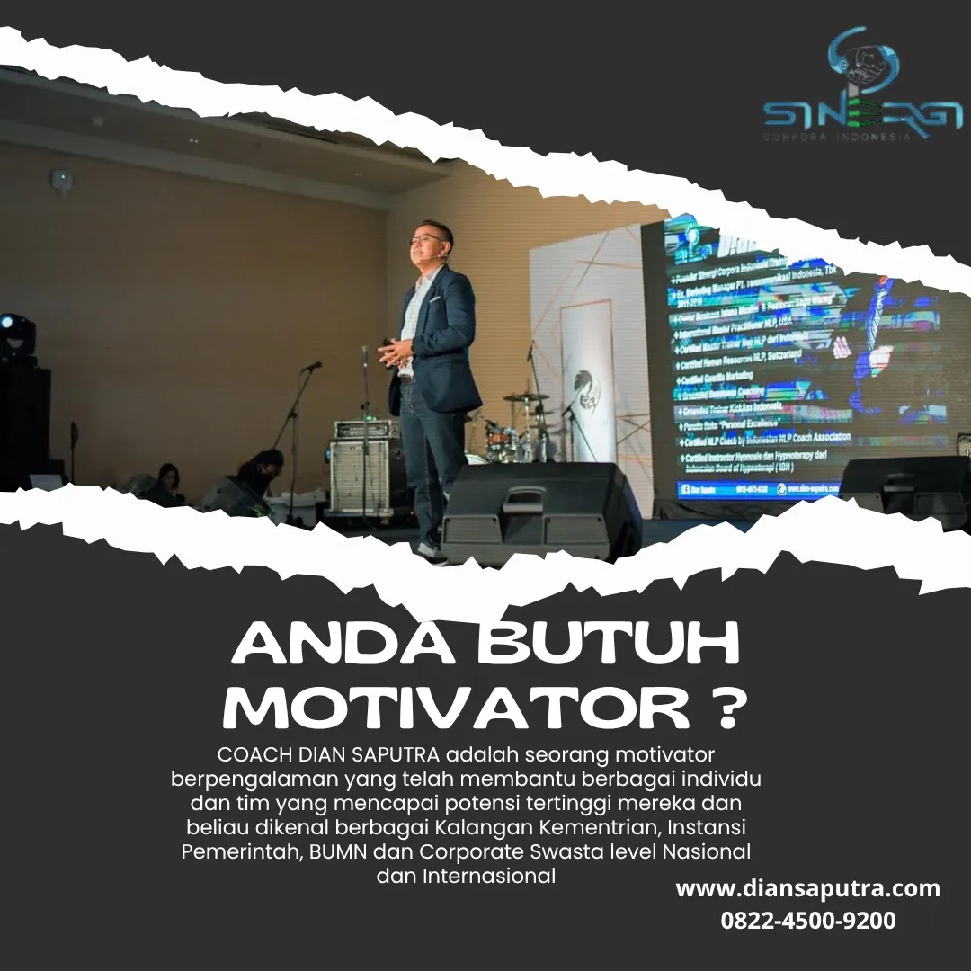Jasa Training Motivasi Perusahaan Kepulauan Seribu, Terpercaya & Solutif, Dian Saputra