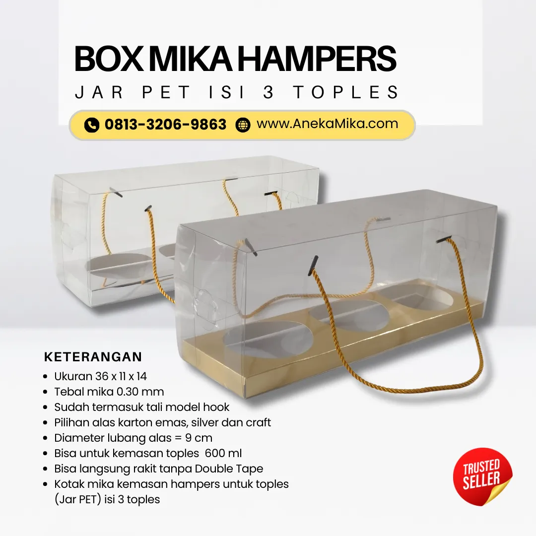 Grosir Box Mika Dessert Surabaya