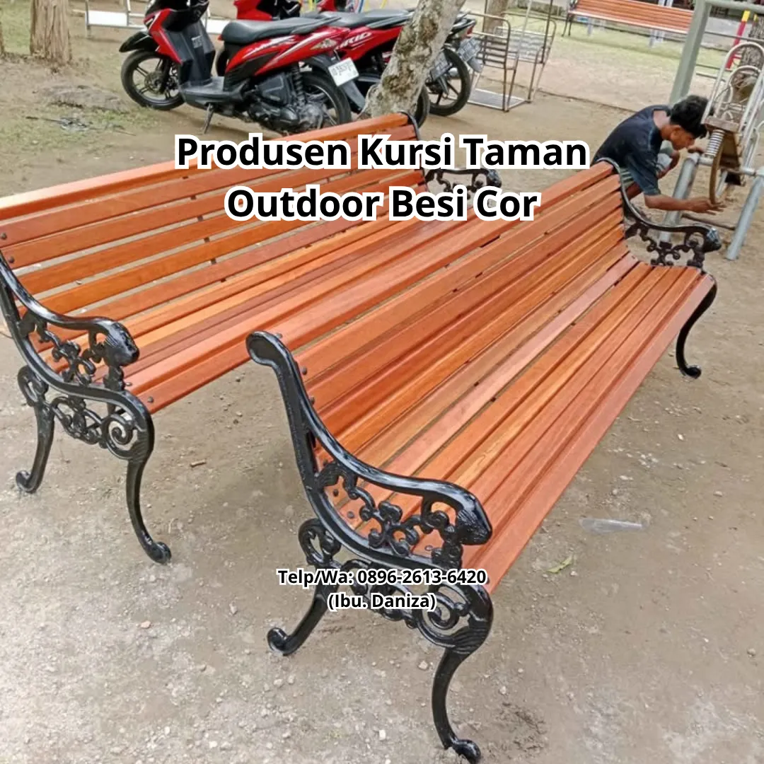 Kursi Taman Outdoor Besi Cor Pekutatan Kab. Jembrana Bali