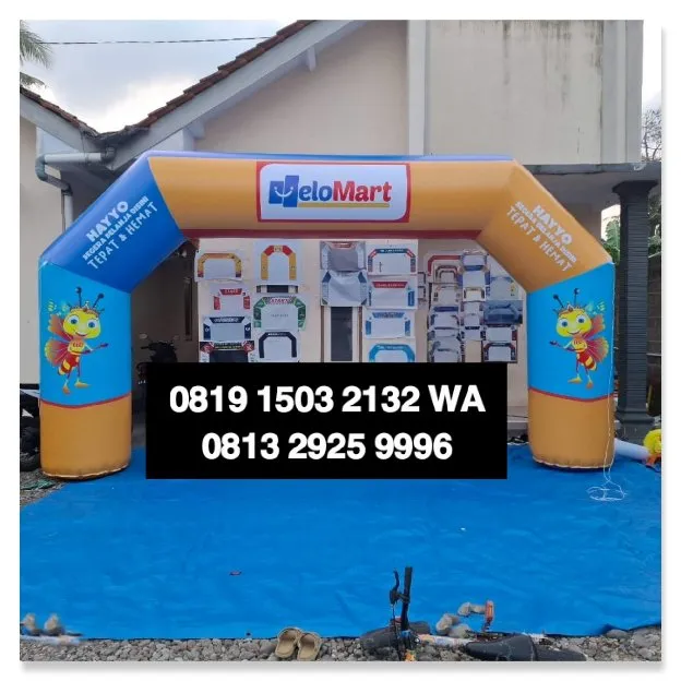 Balon Gate Jakarta Utara - Solusi Branding untuk Event Outdoor Anda