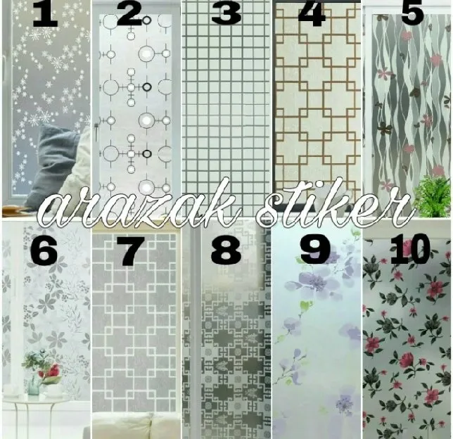 sticker kaca rumah pamulang