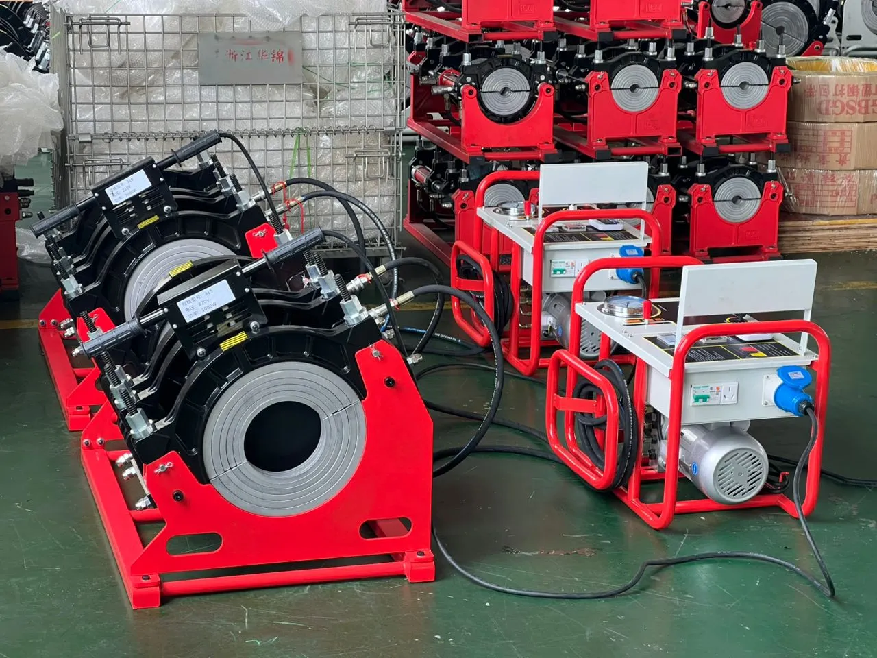 Distributor Mesin Las Pipa HDPE Type SHD 500 Hydraulic Ukuran Pipa 20 inch