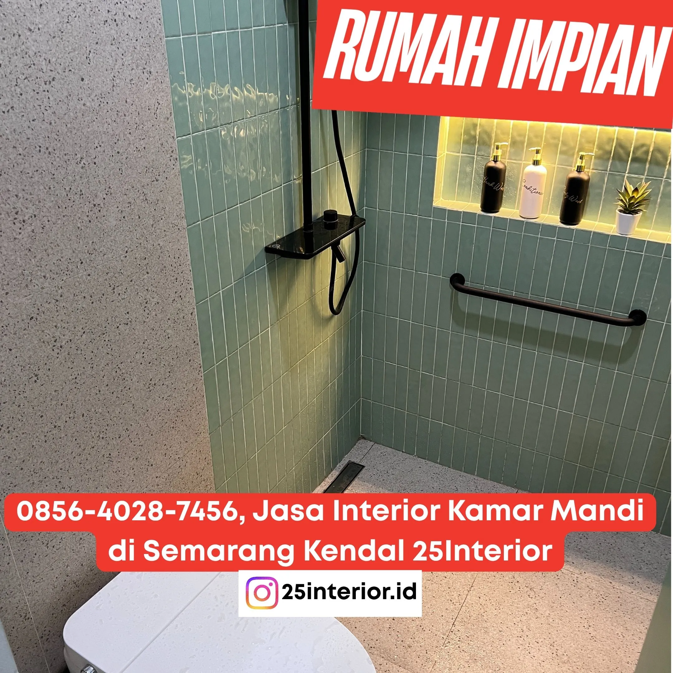 Jasa Interior Kamar Mandi di Semarang Kendal 25Interior