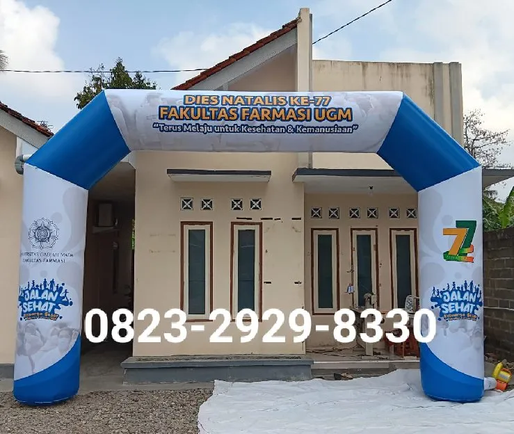 Balon Gate Jogja – Custom Logo untuk Event Kampus, Komunitas, Instansi