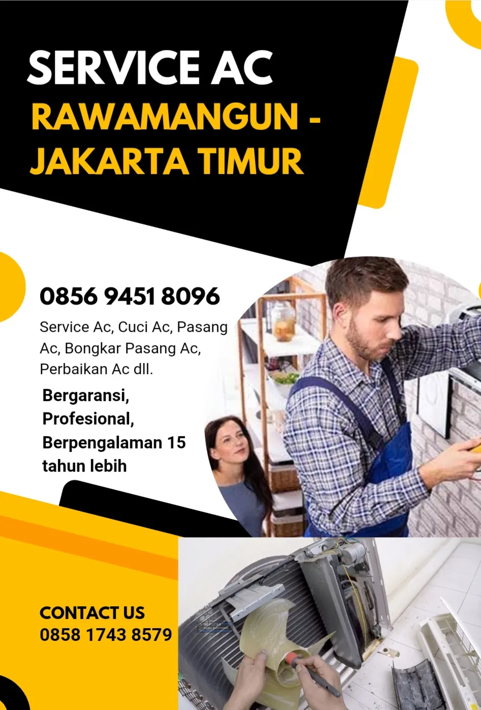 Service Ac Rawamangun Jakarta Timur 0856 9451 8096