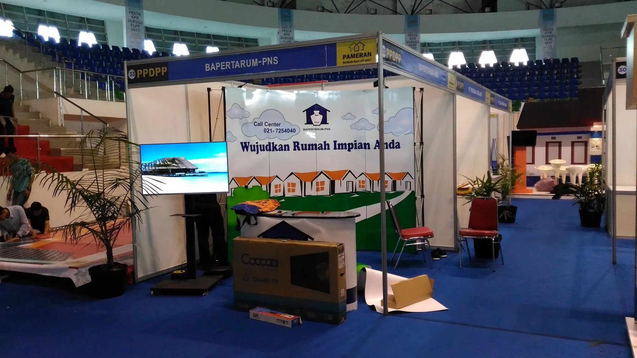 Sewa TV LED Untuk Acara Pameran Seni Rupa Kontemporer