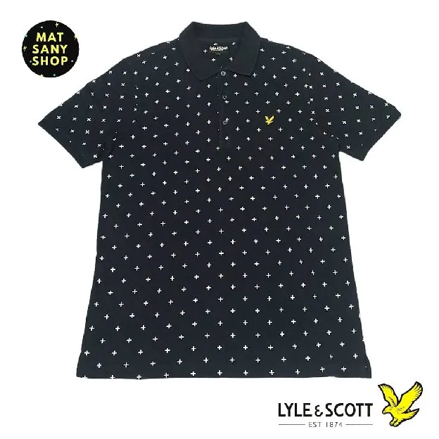 Kemeja Kaos Lengan Pendek Polo Shirt Lyle and Scott Vintage