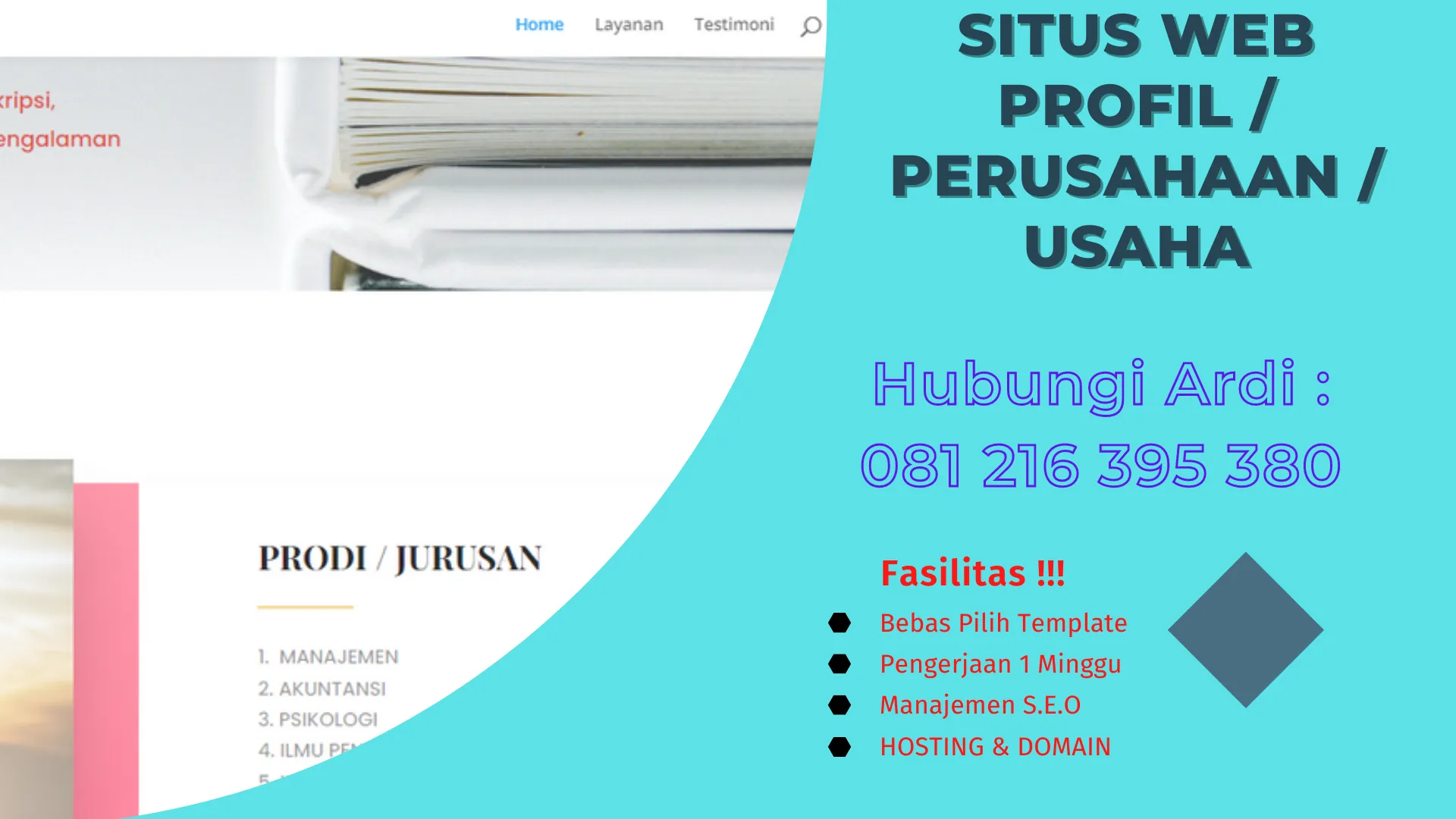 Jasa Pembuatan Website Company Profile di surabaya