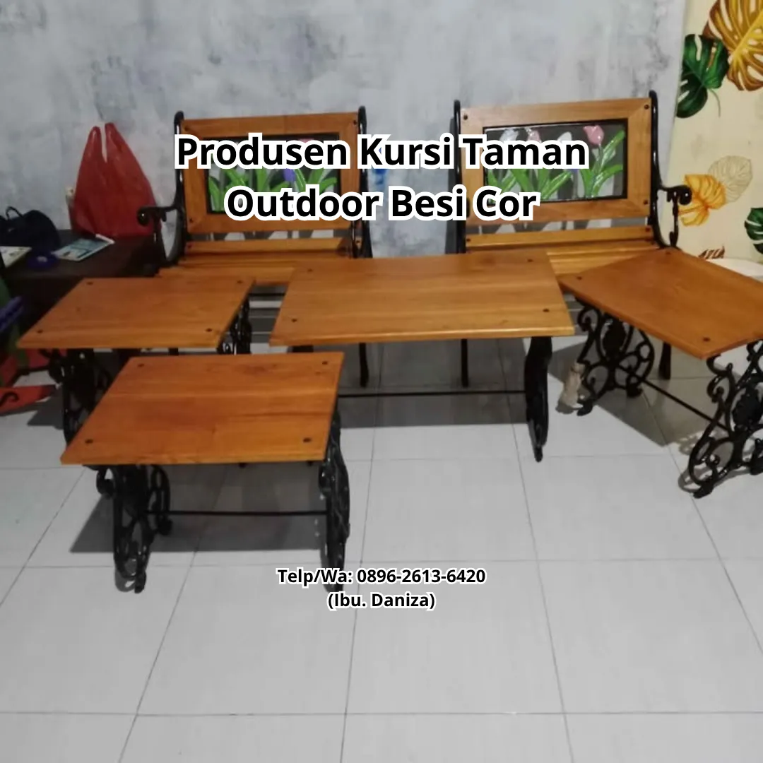 Kursi Taman Outdoor Besi Cor Mendoyo Kab. Jembrana Bali