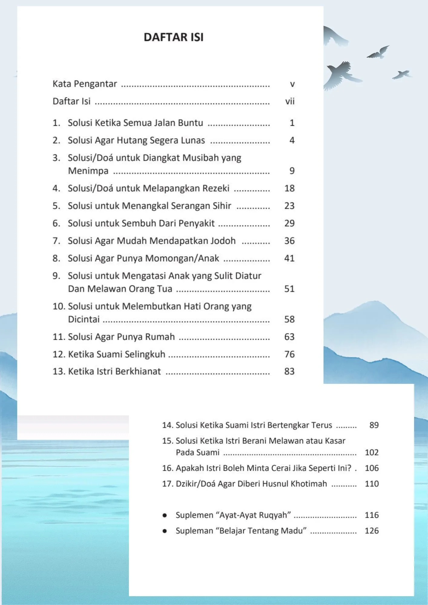 Solusinya Buku 17 Masalah Rumah Tangga dan Solusinya Solusi Doa untuk Melapangkan ...