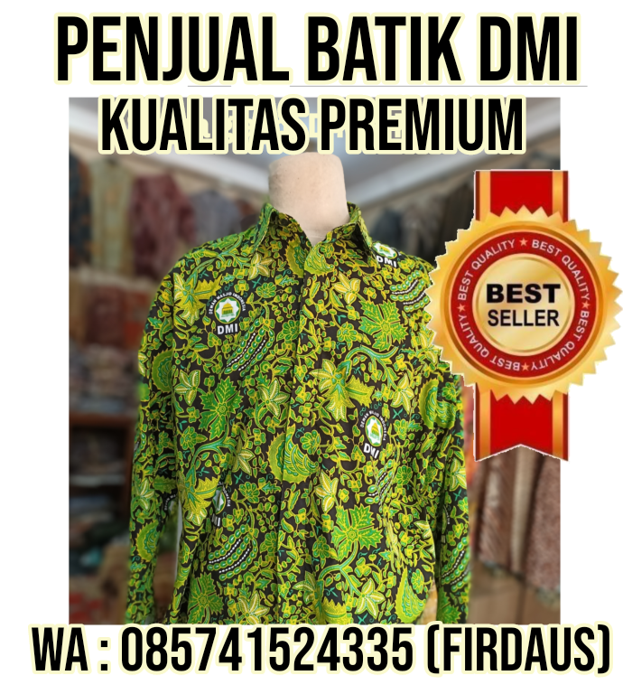 baju batik DMI 