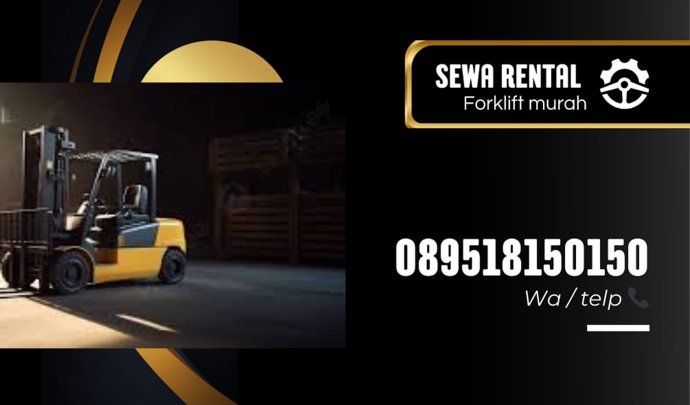 Sewa Forklift 089518150150