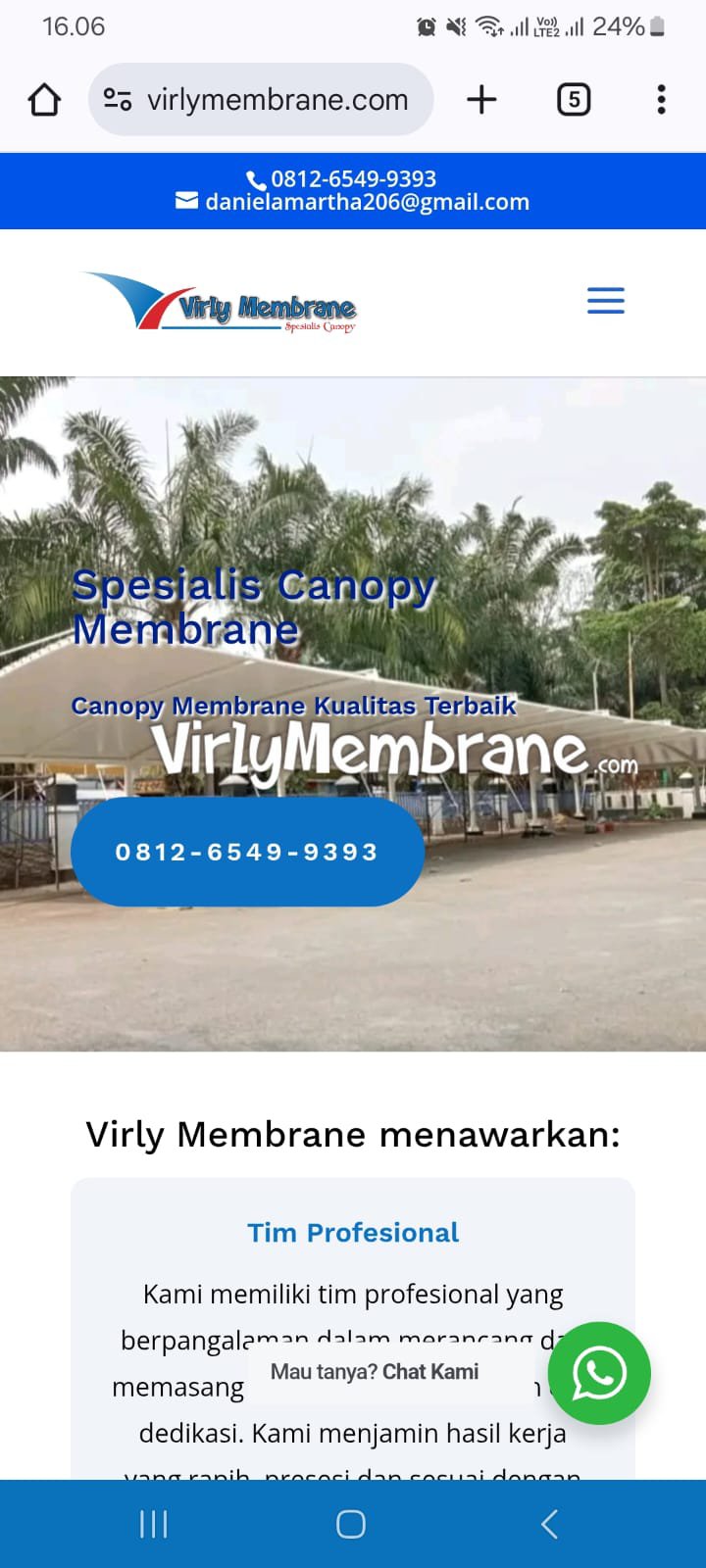 virly membrane