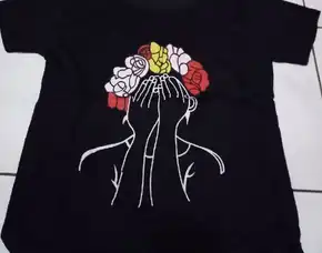 Kaos Wanita Lengan Pendek  Siap Kirim