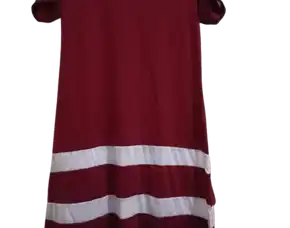 Dress Pola Garis Bawah Siap Kirim