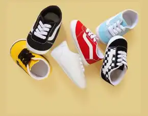 Sepatu Anak Bayi Perempuan Spatu Prewalker Bayi Laki-Laki Balita Merangkak Sneakers Lucu Kekinian Te