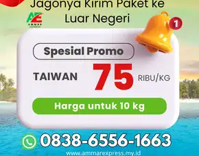 Ada Diskon, Ekspedisi Kirim Paket Ke Taiwan Tasikmalaya