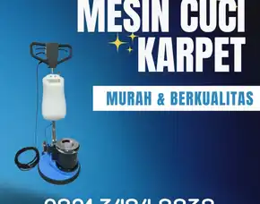 Promo Jual Mesin Cuci Karpet Di Bantul, Ready Stock