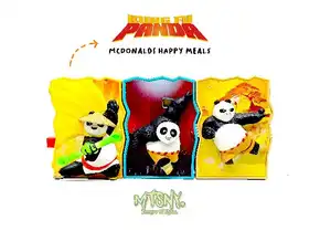 Mainan Mcdonalds Happy Meal  Toy Figure Kung-Fu Panda Tahun 2016
