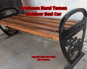 Kursi Taman Outdoor Besi Cor Bebandem Kab. Karangasem Bali