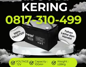 Jual Baterai Ups 12v 7ah Kijo Surabaya